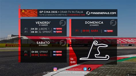 f1 cina canale 8